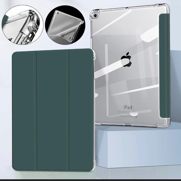 IPAD Pro 11 case 2020 2021 2022 cover - Dark Green - New - Picture 1 of 4